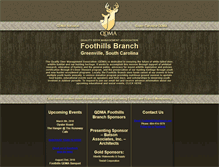 Tablet Screenshot of foothillsqdma.com